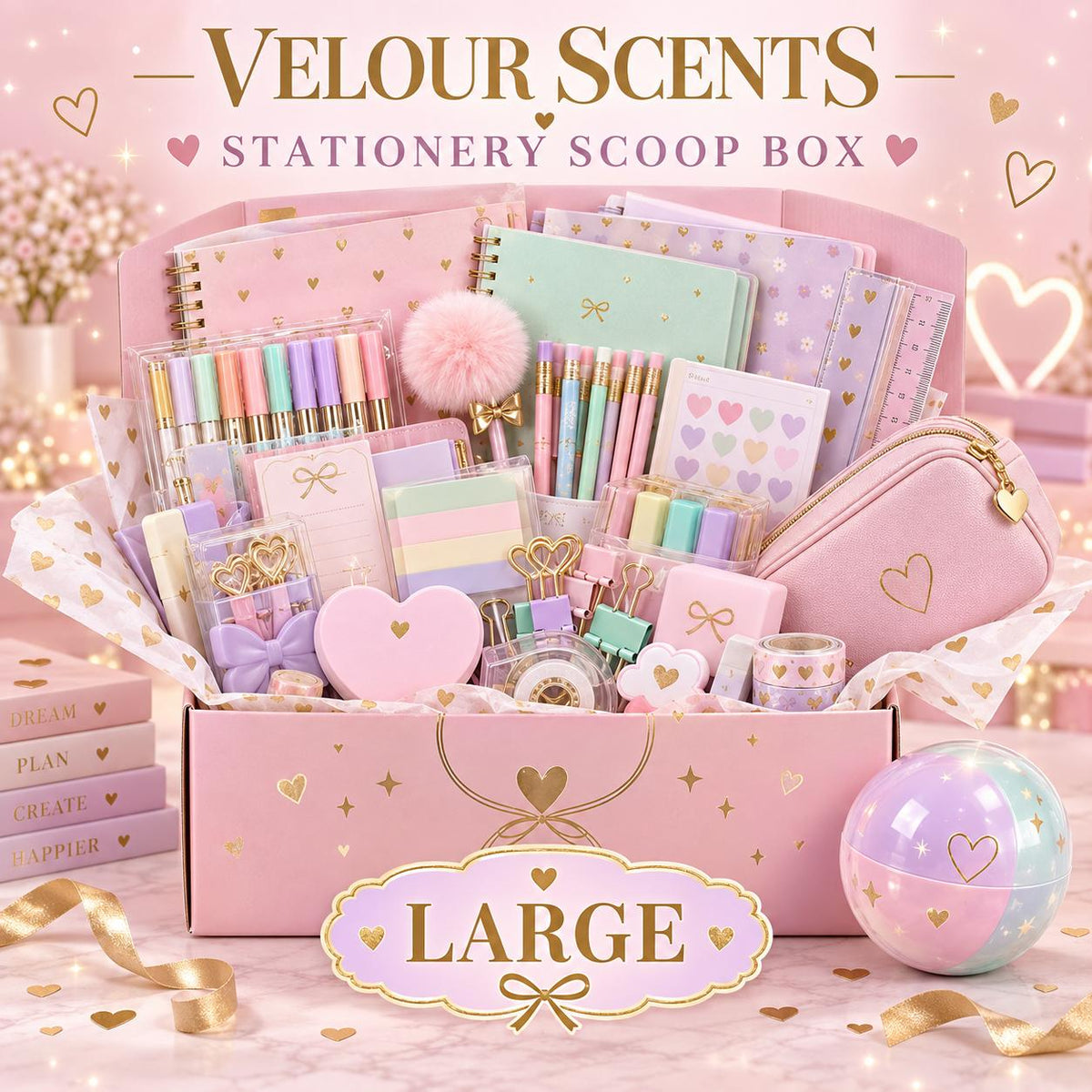 Stationery Scoop Box