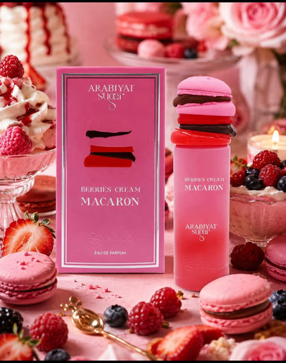 Berries Cream Macaron - Arabiyat Sugar